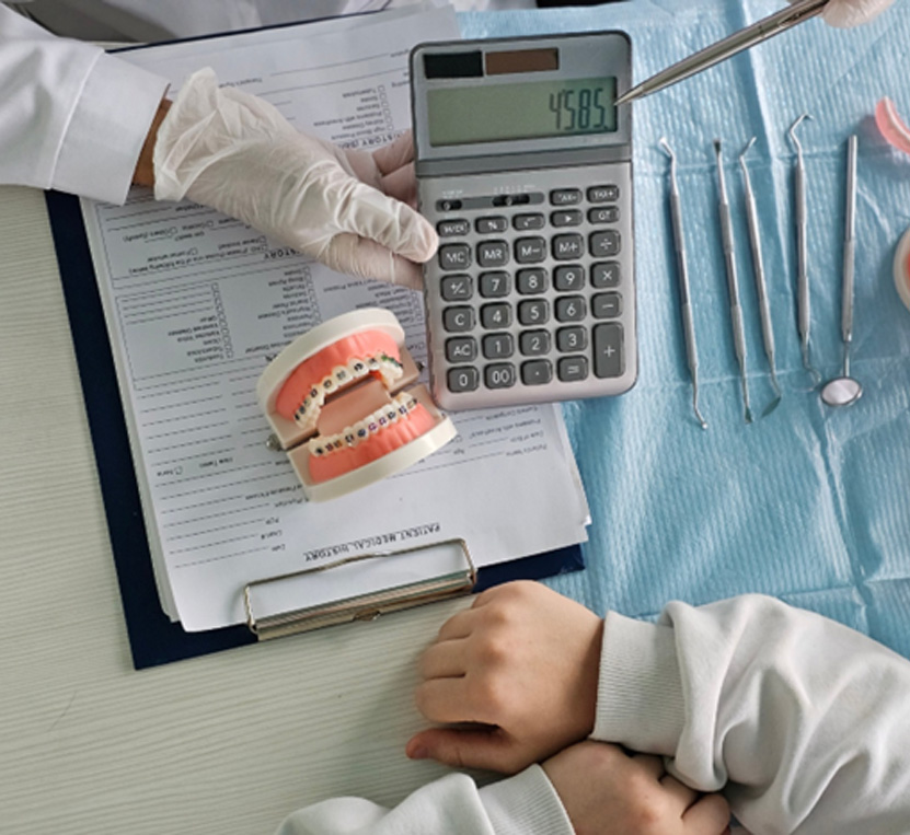 Rockwall teen comparing cost of traditional braces